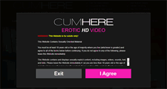Desktop Screenshot of cumhere.com